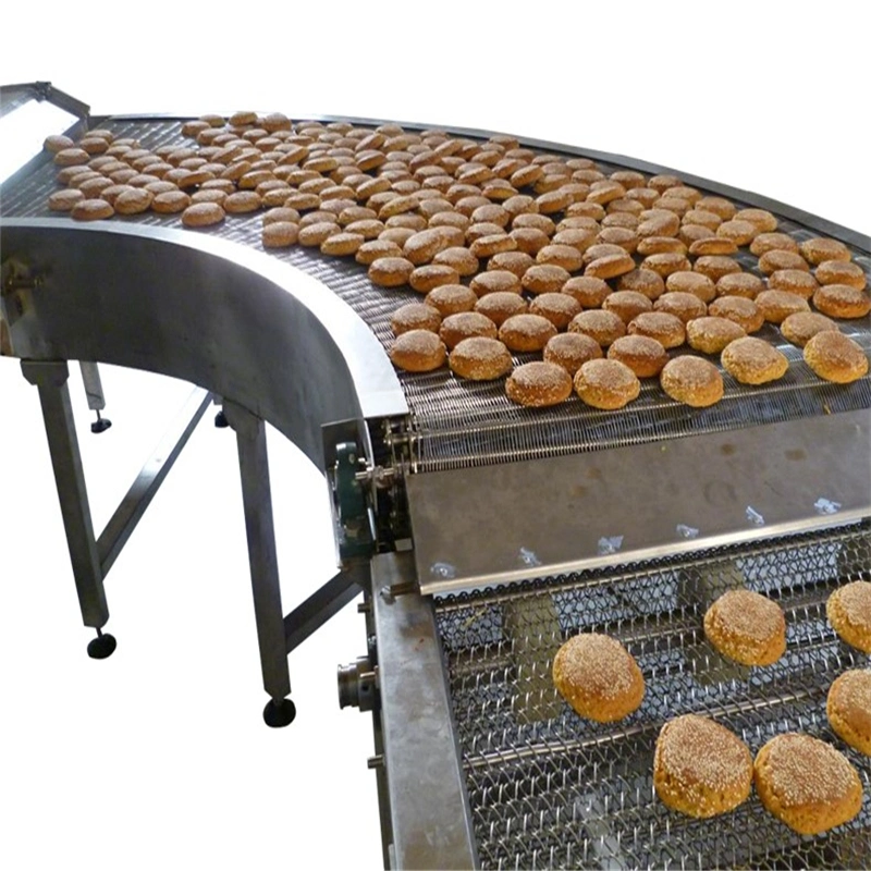 Stainless Steel Flat Flex Wire Mesh Conveyor Belt Used for Eggs, Pizza, Hot Dogs Transfer